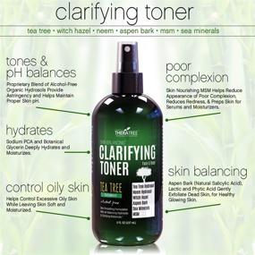 img 2 attached to 🌿 Clarifying Toner with MSM, Tea Tree & Neem Hydrosol – Reduces Pore Size, Controls Oil & Hydrates Skin