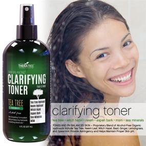 img 1 attached to 🌿 Clarifying Toner with MSM, Tea Tree & Neem Hydrosol – Reduces Pore Size, Controls Oil & Hydrates Skin