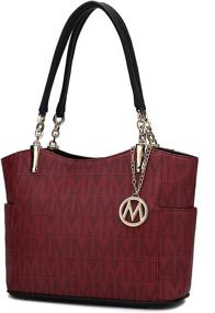 img 4 attached to Stylish MKF Shoulder Handbag: A Must-Have Satchel Tote for Women's Handbags & Wallets