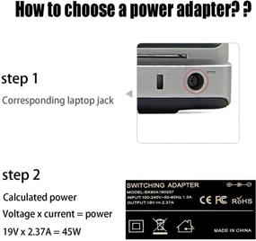 img 2 attached to 💻 45W 33W Laptop Charger Adapter for Asus UX360C X553M Q302 Q302L Q302LA Q302U Q302UA Q303 Q303U Q303UA Q304 Q304U Q304UA Q503 ZenBook AD883J20 AD890326 Adapter Power Supply Cable 19V 2.37A" - Optimized Laptop Charger Adapter for Asus UX360C X553M Q302 Q302L Q302LA Q302U Q302UA Q303 Q303U Q303UA Q304 Q304U Q304UA Q503 ZenBook AD883J20 AD890326 Adapter Power Supply Cable 19V 2.37A