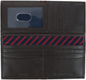 img 1 attached to 💼 Stylish and Versatile Tommy Hilfiger Leather Secretary Wallet for Men: Ideal Men's Accessories for Card Organization and Money Management