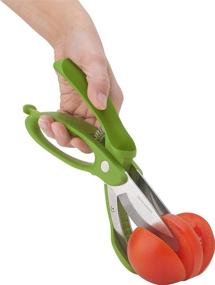 img 1 attached to Effortlessly Chop and Toss with Trudeau Salad Tongs - An Essential Kitchen Tool!