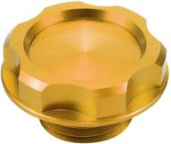 tasan racing aluminum oil filler cap engine tank cover for honda gold: enhancing performance and style logo