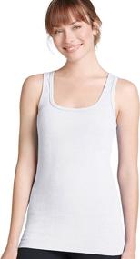 img 3 attached to 💃 Ultimate Comfort and Style: Jockey Women's Activewear Rib Tank