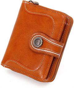 img 4 attached to Premium Genuine Leather Wallet – Women's Handbags & Wallets with Advanced Blocking Technology