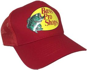 img 2 attached to Bass Pro Shops Men's Trucker Hat Mesh Cap - One Size Fits All Snapback Closure - Ideal for Hunting & Fishing Enthusiasts