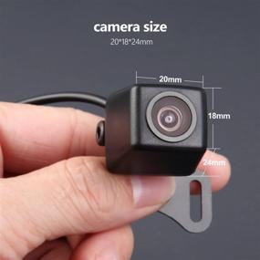 img 3 attached to 📷 Eonon 2021 Backup Camera: Wide Angle 170° Waterproof Rearview for All Eonon Car Stereos R03/R49/R50/R51/R53/R63/R65/R80/GA2185/GA2187/GA9480B/GA9465B/GA9480D/GA9450D/GA9465D/GA2189-A0119