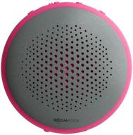 boompods fusion беспроводная компактная акустическая система bluetooth для открытых пространств (розового цвета) - двустороннее подключение, мощный бас, защита от воды, 8-часовая аккумуляторная батарея: воплотите в жизнь непревзойденный звук на открытом воздухе логотип