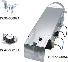 img 3 attached to DC97-14486A Dryer Heating Element Assembly Replacement Part for Samsung & Kenmore - Replaces DC97-14486D DC9714486A AP4342351 DC97-08891A 1795935 EAP2432265 PS2432265 (with DC96-00887A & DC47-00018A)