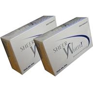💫 sheer white teeth whitening strips - double pack (2-pack) logo
