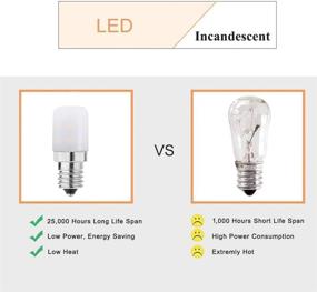 img 2 attached to Makergroup Refrigerator Dispenser Candelabra 2700K 3000K: Efficient Lighting Solution for Your Fridge