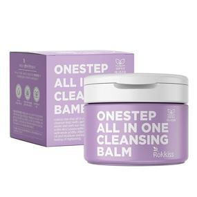 img 4 attached to 🧼 Rokkiss Onestep All In One Cleansing Balm 5.07 oz - The Ultimate Makeup Remover, Face Cleanse & Balm to Oil Magic!