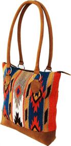 img 1 attached to CHALLENGER Handwoven Cowgirl Handbag Shoulder Women's Handbags & Wallets