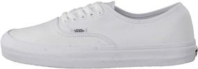 img 3 attached to Vans Authentic Sneaker 10.5 White - Men's Classics Footwear