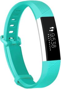 img 4 attached to 🌈 Wekin Replacement Bands for ACE: Soft Silicone Sport Wristband Strap for Kids (5.5"-6.49") - Compatible with ACE, Alta HR (not fit for ACE 2)