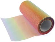 lrong shimmer rainbow glitter birthday logo