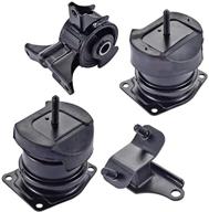 🔧 ena engine motor and rear trans mount set of 4 compatible with honda acura 1998-2003 accord 3.0l tl 3.2l - premium replacement for a4507 a6552 a6579 a6592 logo