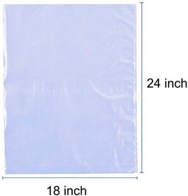 img 3 attached to 🎁 LazyMe Clear Basket Cellophane Bags: Shrink Wrap Bags for Stunning Gift and Easter Baskets (10 pcs), 18x24 inch
