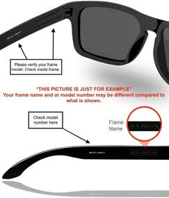 img 2 attached to 🕶️ Polarized Replacement Lenses for Oakley CrankShaft