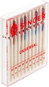 img 1 attached to 🧵 SINGER Machine Needle 10-Count Pack, Assorted Sizes 11, 14, and 16