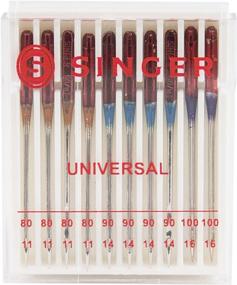 img 3 attached to 🧵 SINGER Machine Needle 10-Count Pack, Assorted Sizes 11, 14, and 16