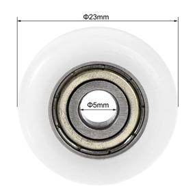 img 1 attached to Uxcell Bearing 5X23X7Mm Shielded Bearings
