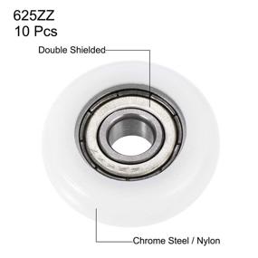 img 3 attached to Uxcell Bearing 5X23X7Mm Shielded Bearings