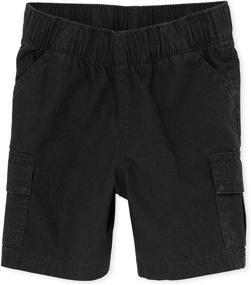 img 2 attached to Childrens Place Toddler Cargo Shorts Boys' Clothing and Shorts