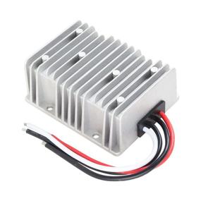 img 4 attached to uxcell Voltage Converter Regulator: DC 12V to DC 19V 15A 285W Step-Up Power Boost Transformer - Waterproof Design