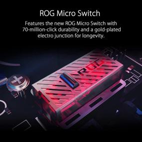 img 1 attached to 🖱️ Усилите свой игровой опыт с помощью проводной игровой мыши ASUS ROG Gladius III: датчик с разрешением 19 000 DPI, горячая замена переключателей Push-Fit II, эргономичный дизайн, опорные элементы мыши ROG Omni, подсветка Aura Sync RGB и многое другое!