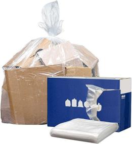 img 2 attached to Plasticplace W8LDC Clear Trash Bags, 24 x 23,500 - Optimize Your Search
