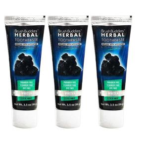 img 1 attached to Herbal Activated Charcoal Whitening Toothpaste