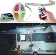 🏕️ latch.it rv awning led lights 2021 v2.0 diy kit 12-foot , waterproof ip68, complete rv led awning light kit for campers - the ultimate choice in the market! logo