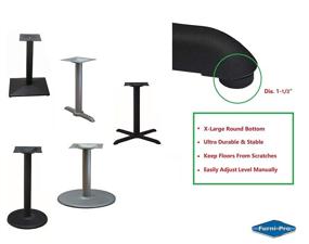 img 1 attached to 12-Piece Table Bases Glides by FURNI-PRO