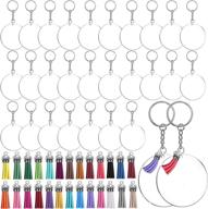 acrylic keychain ornaments tassels crafting beading & jewelry making for jewelry findings logo