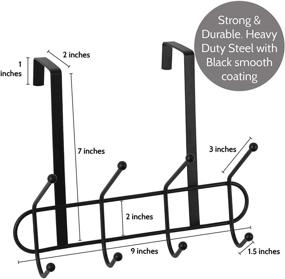 img 3 attached to Optimized Installation Process for Over Door Hook Organizer