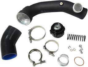 img 4 attached to Enhance Performance: Air Intake Turbo Charge Hard Pipe Kit with 50mm BOV Replacement for BMW N54 E88 E90 E92 135i 335i 335