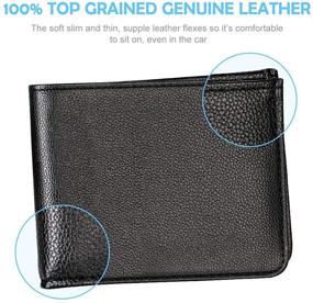 img 3 attached to 👜 Napal Swiss Leather Wallets