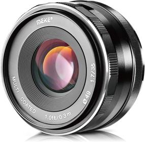 img 4 attached to 📷 Meike 35mm F1.7 Manual Focus Prime Lens for Sony E-Mount Mirrorless Cameras (APS-C): NEX 3, 3N, 5, 5T, 5R, 6, 7, A6600, A6400, A5000, A5100, A6000, A6100, A6300, A6500, A3000