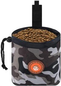 img 4 attached to 🐶 Manzia Small Dog Treat Pouch: Convenient Training Pouch with Kibble Storage & Poop Bag Dispenser