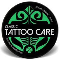 💧 тату-крем классического ухода: натуральный увлажняющий крем для заживления татуировок, сохранения цветов и защиты - 1,23 унции логотип