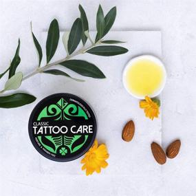 img 2 attached to 💧 Tattoo Care Classic Ointment: All-Natural Moisturizer for Tattoo Healing, Colors, and Protection - 1.23 Oz