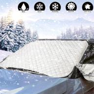❄️ big ant windshield snow cover - ultimate protection for snow, ice, and frost - extra large size for suvs, rvs, and trunks logo