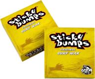 sticky bumps tropical surf white logo