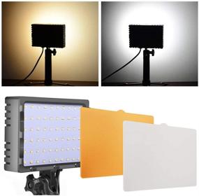 img 3 attached to 📸 Медленный дельфин 2 набора: Переносной светодиодный студийный светильник для фотосъемки на столе с фильтрами - идеально подходит для непрерывной фотографии