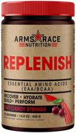 arms race nutrition replenish strings logo