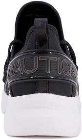 img 2 attached to Nautica Nuray 2 Navy 9.5 Lightweight Joggers Sneakers Walking Shoes for Men