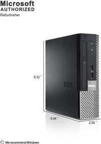 img 1 attached to 💻 Компьютер Dell Optiplex 9020 Ultra Small Desktop PC (Intel Core i5-4570S, 16 ГБ оперативной памяти, 256 ГБ SSD, WiFi, Bluetooth, HDMI, Windows 10 Pro) - восстановленный