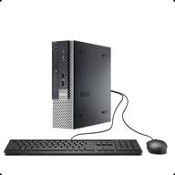 💻 компьютер dell optiplex 9020 ultra small desktop pc (intel core i5-4570s, 16 гб оперативной памяти, 256 гб ssd, wifi, bluetooth, hdmi, windows 10 pro) - восстановленный логотип