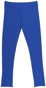 img 1 attached to 👖 Chic and Comfortable French Toast Leggings in Medium Indigo – Girls' Clothing for Style-Conscious Kids!